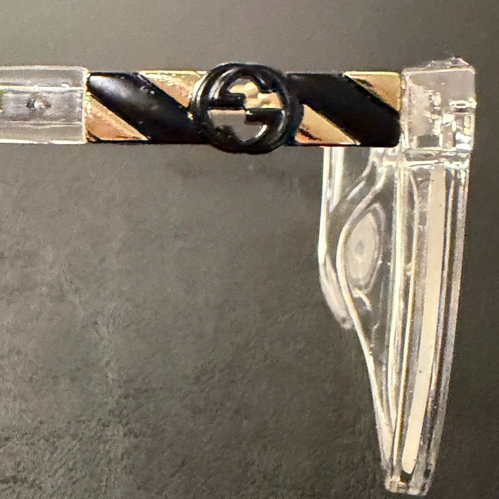Gucci GG 5507 Clear Eyeglasses Frames 52-17-145 Made in Italy NEW